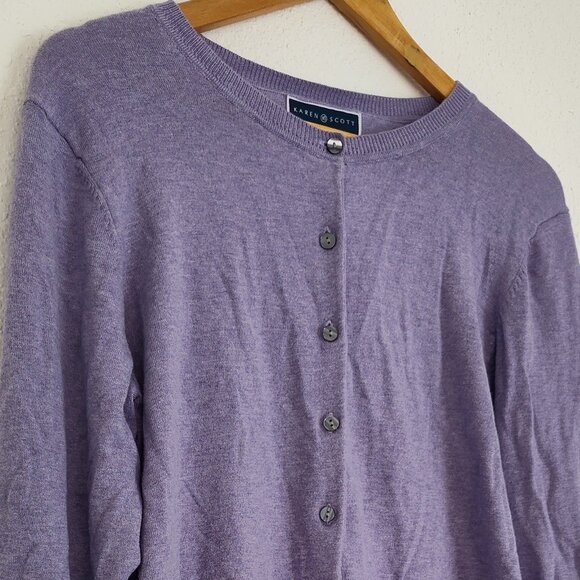 Karen Scott, Women’s Cardigan, L - Picture 3 of 5